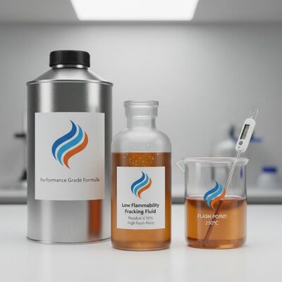 低引火点・低残留物（10％以下）の高性能フラクチャリング用薬液